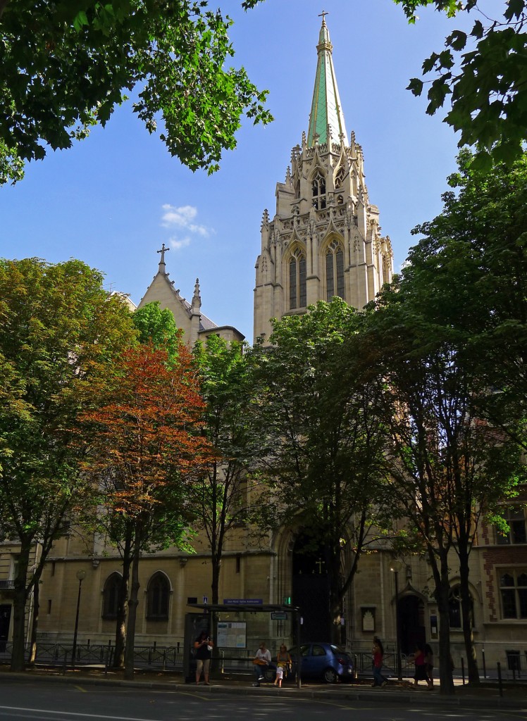 巴黎American Church婚礼
