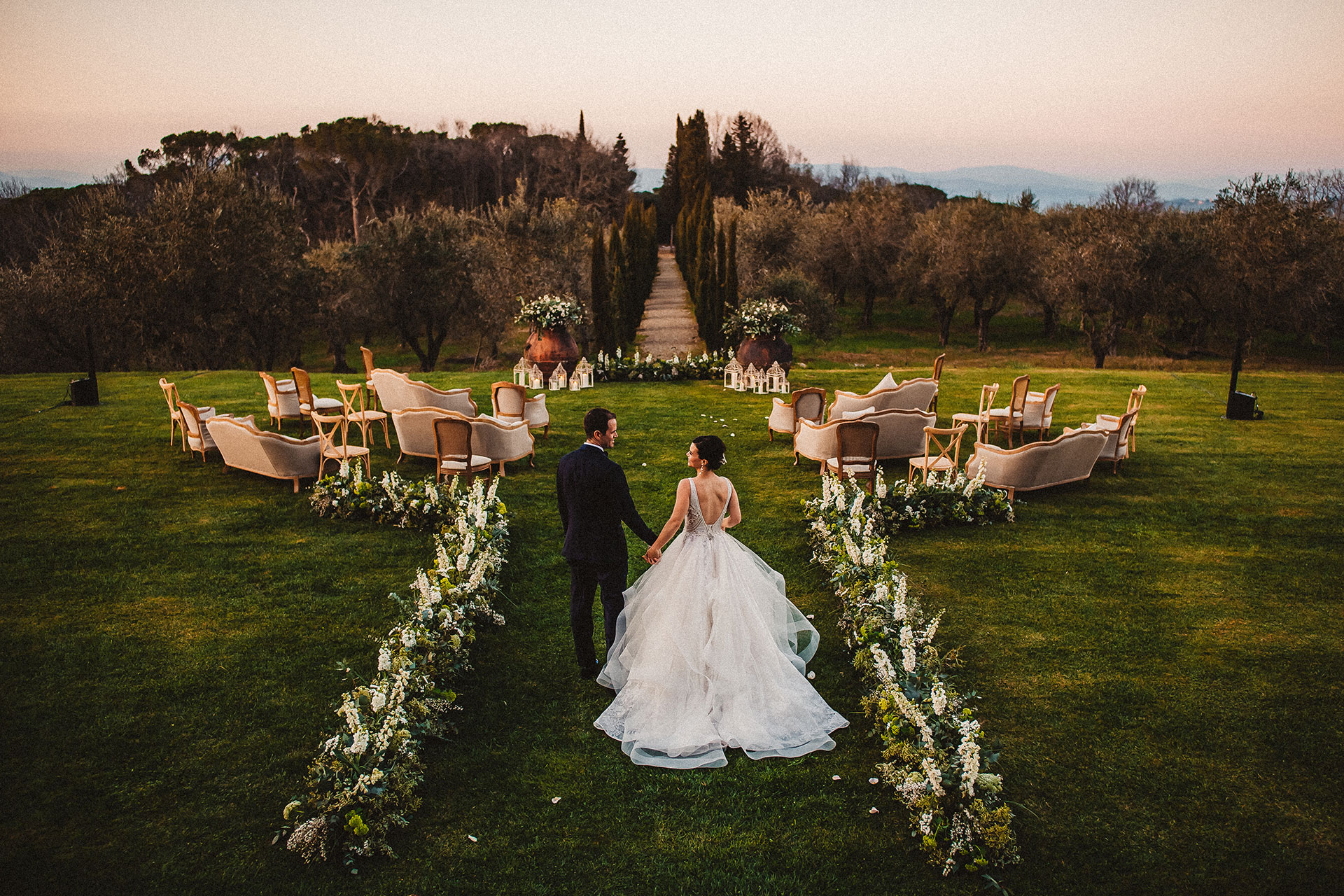 托斯卡纳Villa Mangiacane婚礼