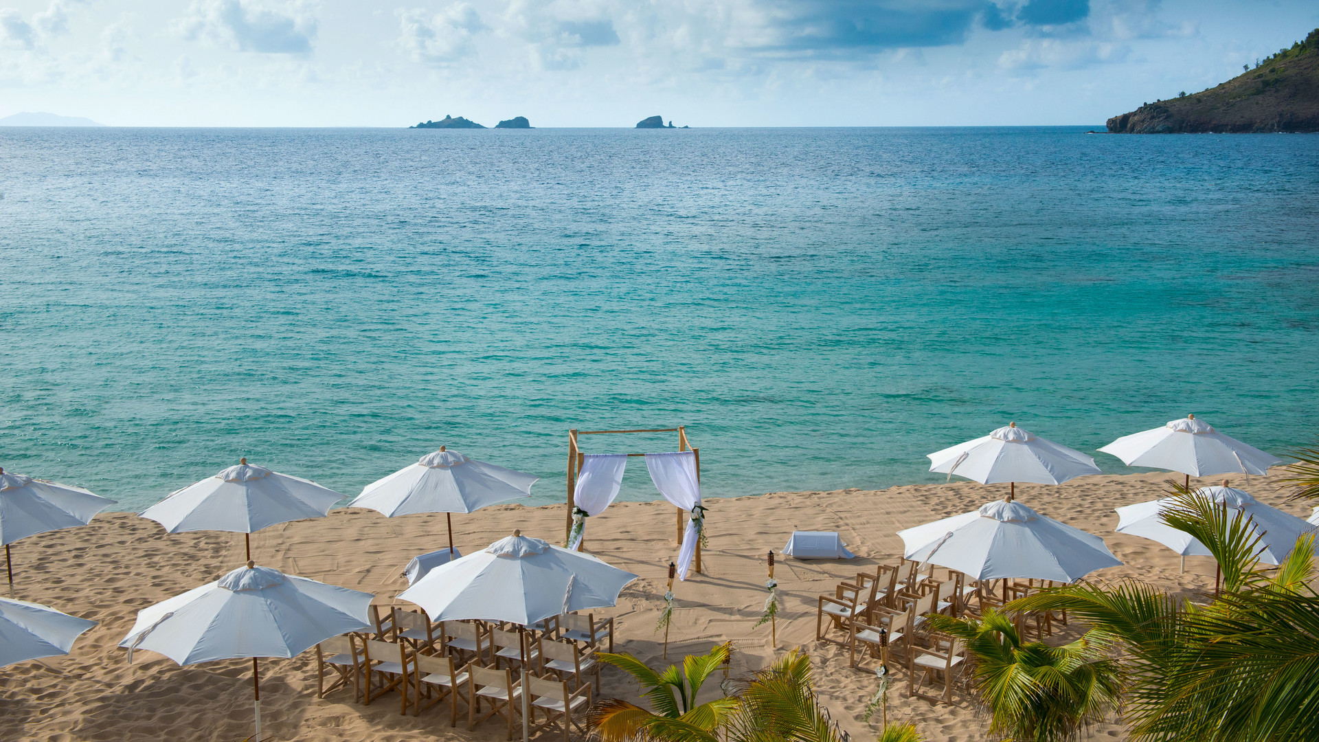 加勒比海Cheval Blanc St-Barth婚礼
